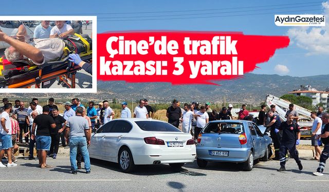 Çine’de trafik kazası: 3 yaralı