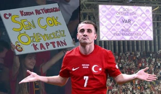 Türkiye - İzlanda maçına Kerem Aktürkoğlu damgası! Hat-trick yaptı, 4. golü ofsayta takıldı