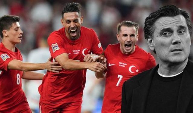 Türkiye - İzlanda maçında Montella inadından döndü, 77. saniyede gol geldi! Kerem Aktürkoğlu tarihe geçti