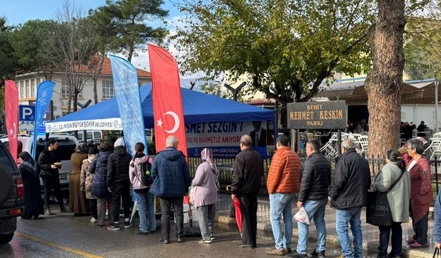 Başkan Çerçioğlu’ndan İsmet Sezgin için lokma hayrı