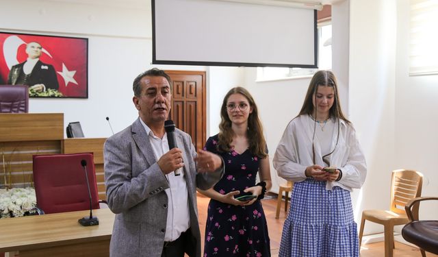 Başkan Yeti̇şki̇n özel konuklarıyla buluştu