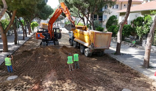 Büyükşehir Belediyesi, tüm ilçelerde yol yapım çalışmalarını sürdürüyor