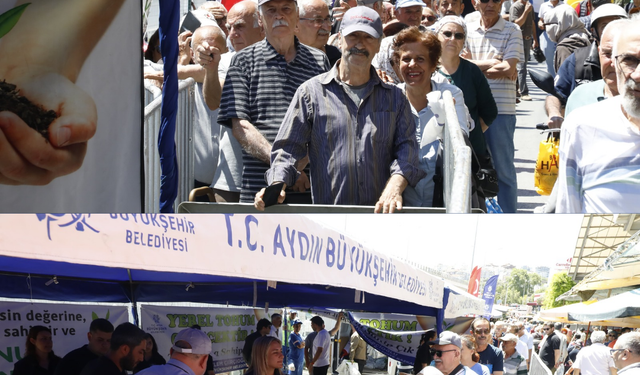 Kuşadalılar Ata tohumlarından üretilen fideler ile buluştu