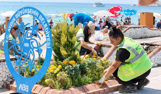 Başkan Çerçi̇oğlu’ndan Di̇di̇m’e esteti̇k dokunuş