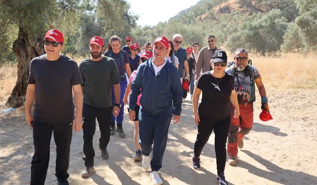 Başkan Yetişkin, Dünya Turizm Günü’nde Efeler’e trekking parkuru kazandırdı