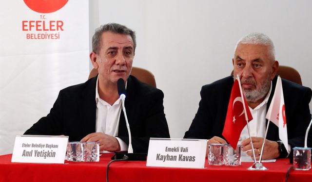 Efe torunu Vali Kayhan Kavas'tan Başkan Yetişkin'e teşekkür