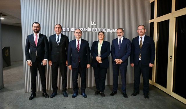 Başkan Çerçioğlu’na KGM Genel Müdürü Gülşen ve TCDD Genel Müdürü Kurt’tan ziyaret