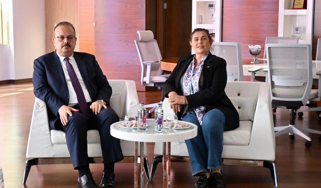 Başkan Çerçioğlu'na Aydın Valisi Yakup Canbolat’tan ziyaret