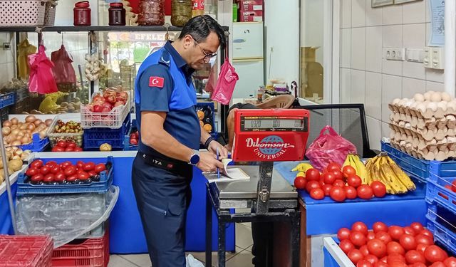 Efeler’in ekiplerinden manavlarda sıkı denetim
