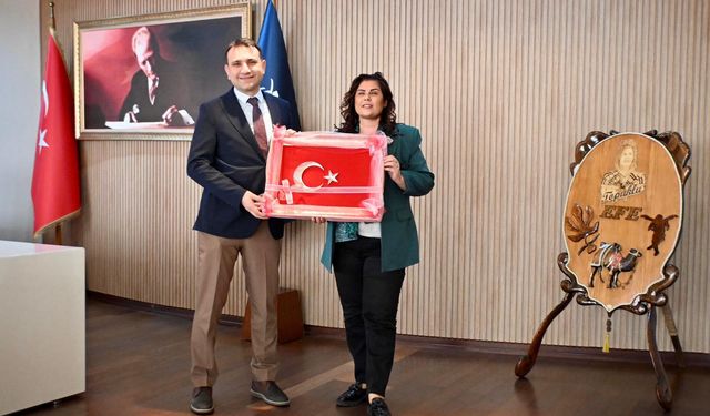 Başkan Çerçioğlu’na İl Milli Eğitim Müdürü Yiğit’ten ziyaret