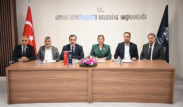 Başkan Çerçioğlu Nazillili muhtarlar ile bir araya geldi