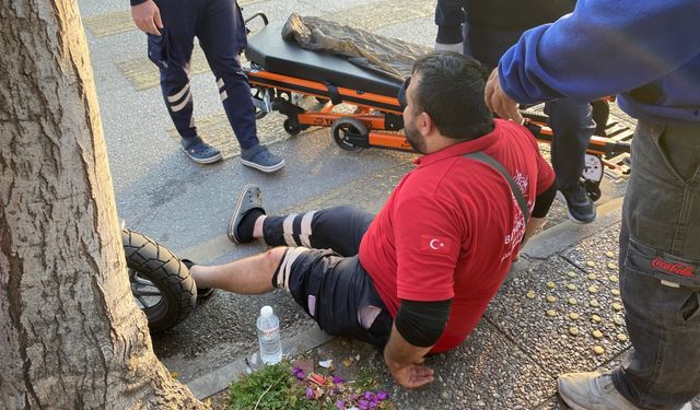 Aydın'da görünmez kaza: 1 yaralı