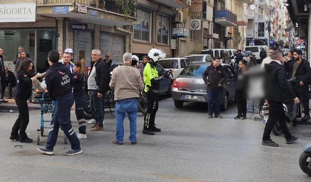 Efeler'de trafik kazası: 1 yaralı