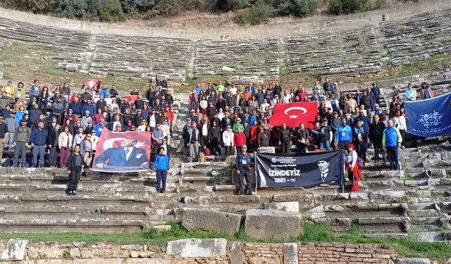 Başkan Çerçioğlu, Ata’ya Saygı Doğa Yürüyüşü etkinliği düzenledi