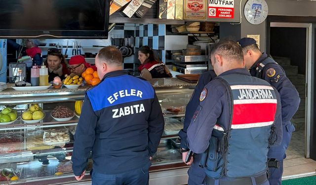 Efeler Belediyesi’nden yılbaşı öncesi gıda güvenliği seferberliği