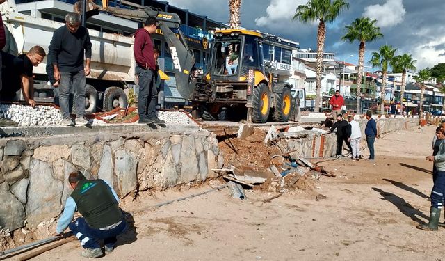 Aydın Büyükşehir Belediyesi'nden hızlı müdahale