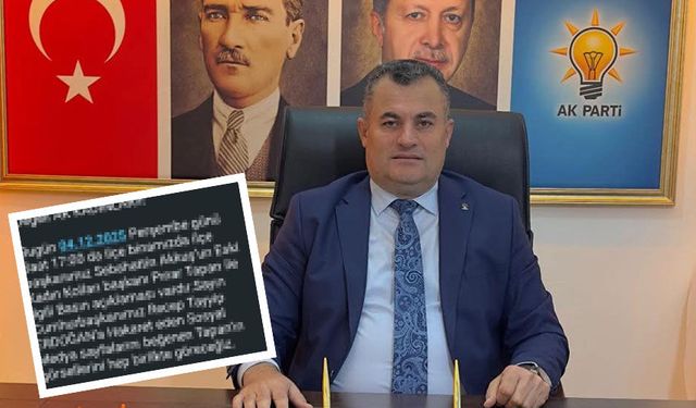 AKP İlçe Başkanından İstifa Eden Kadın Kolları Başkanına: "Görsellerini göstereceğiz"