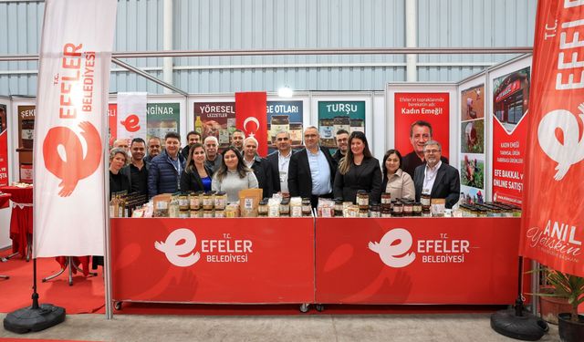 Efeler’in ürünleri tarım fuarında yerini aldı