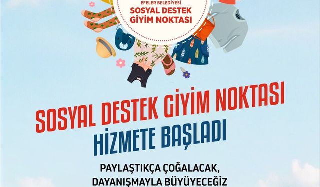 Başkan Yetişkin ile Ramazan’da dayanışmanın adı: Sosyal Destek Giyim Noktası