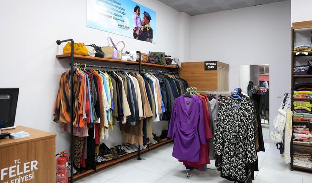 Sosyal Destek Giyim Noktası 2 haftada 80 haneye ulaştı