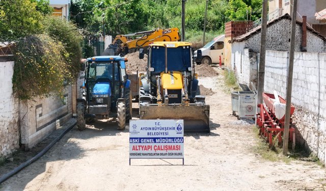 Büyükşehir'den Koçarlı’da altyapı yatırımı