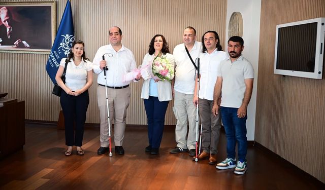Başkan Çerçioğlu'na nezaket ziyaretleri