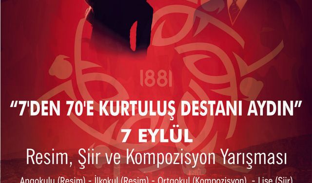 Büyükşehir'den 7 Eylül temalı ödüllü yarışma