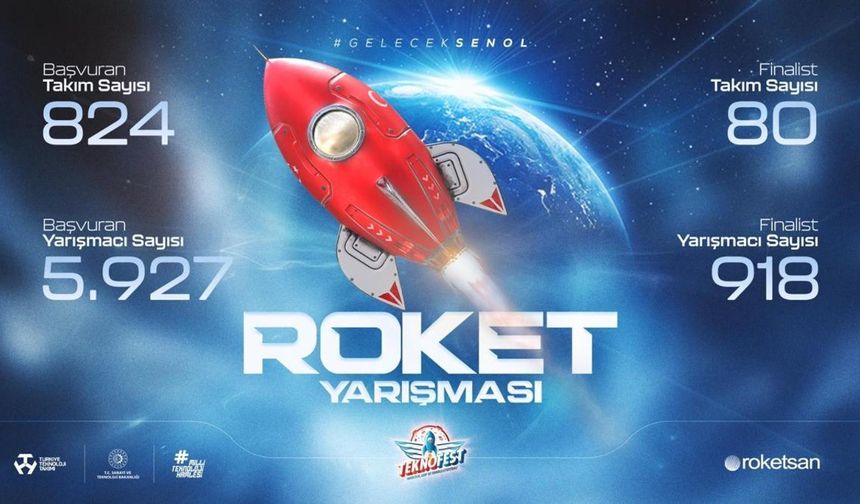 Roket yarışmasında geri sayım başladı