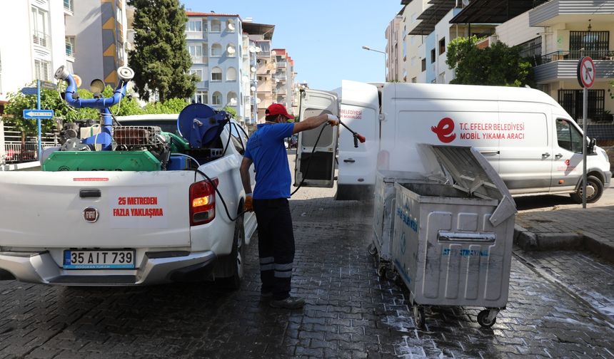 Efeler'de hijyen seferberli̇ği̇