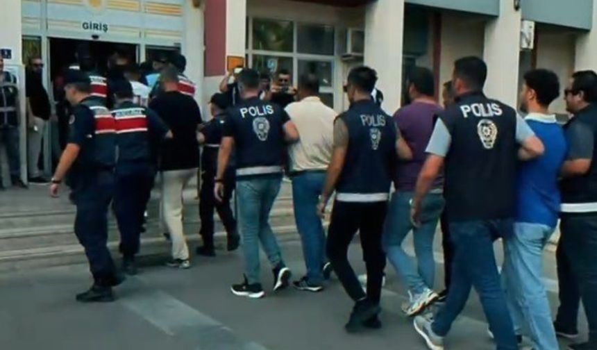 Aydın merkezli 'Dallas Çetesi' operasyonu: 13 şahıs tutuklandı