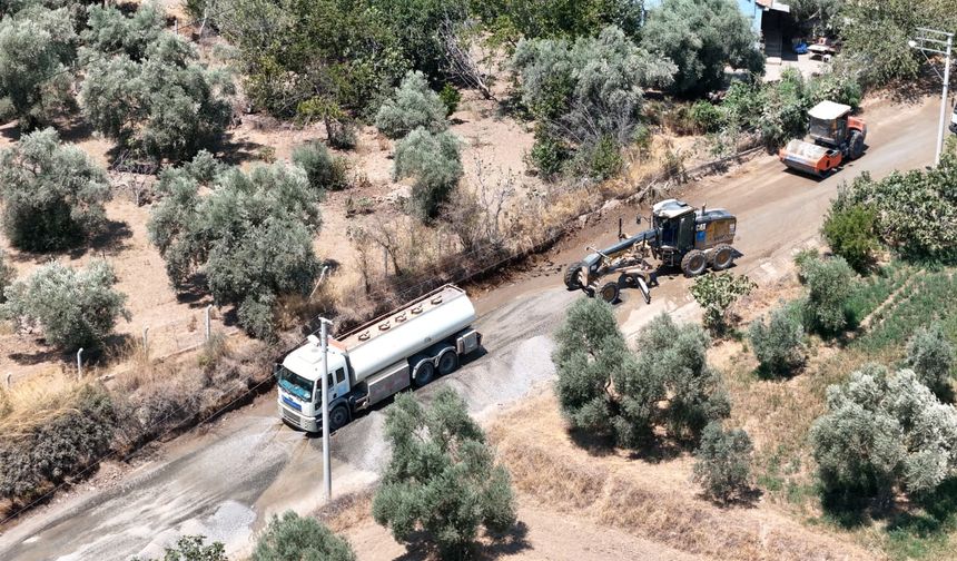 Başkan Çerçioğlu kırsaldan kent merkezine kadar Aydın'ın tüm yollarını yeniliyor