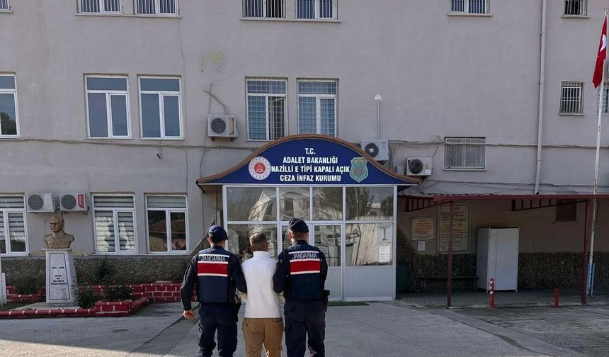 Uyuşturucu suçundan aranan şahıs Nazilli'de yakalandı