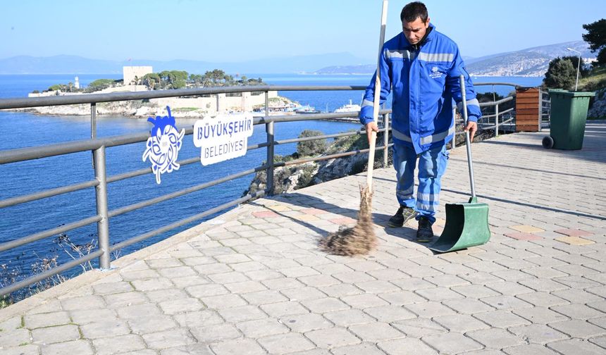 Başkan Çerçioğlu'ndan Kuşadası'na pırıl pırıl dokunuş