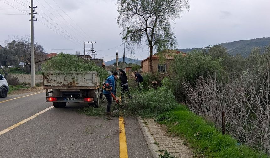 Efeler Belediyesi kuvvetli fırtına ve sağanağa karşı sahada