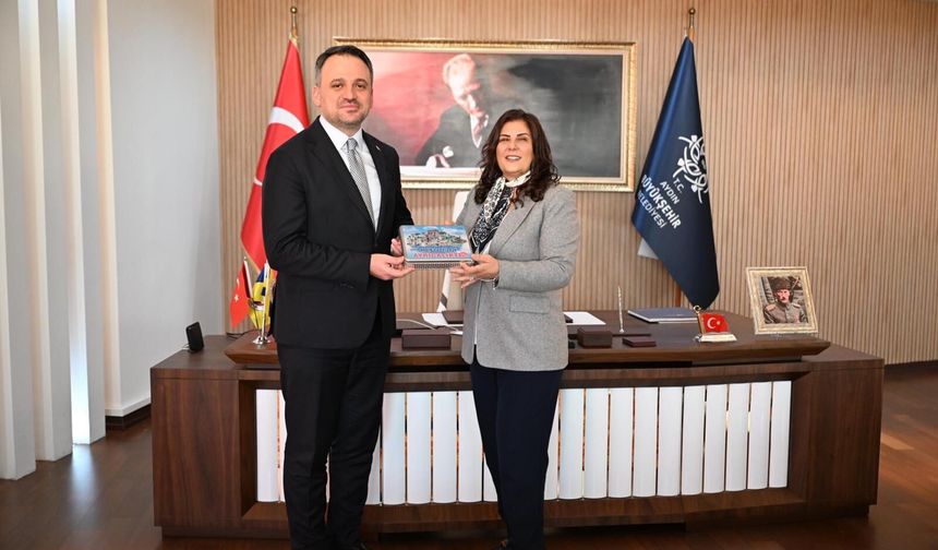 Başkan Çerçioğlu’na Gençlik ve Spor Bakan Yardımcısı Eminoğlu’ndan ziyaret