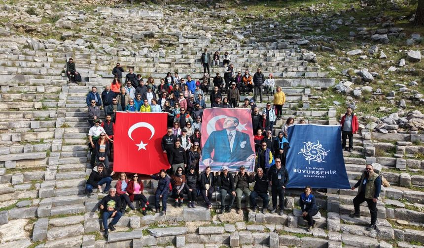 Priene Antik Kenti'nde eşsiz trekking etkinliği