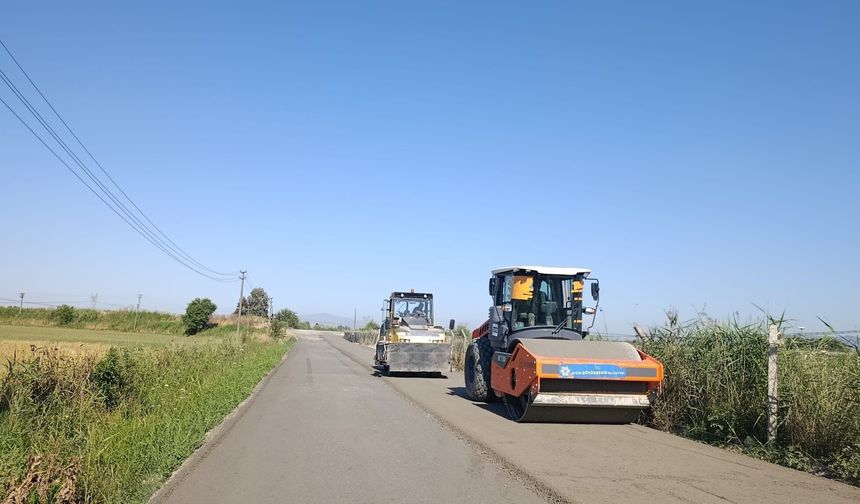 Başkan Çerçioğlu’nun öncülüğünde ulaşım yatırımları sürüyor