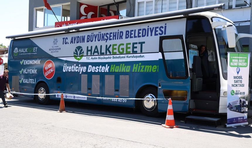 Mobil Halk Ege Et Bozdoğan’da vatandaşlarla buluştu