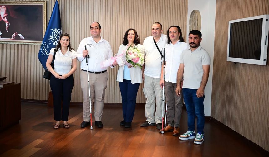 Başkan Çerçioğlu'na nezaket ziyaretleri
