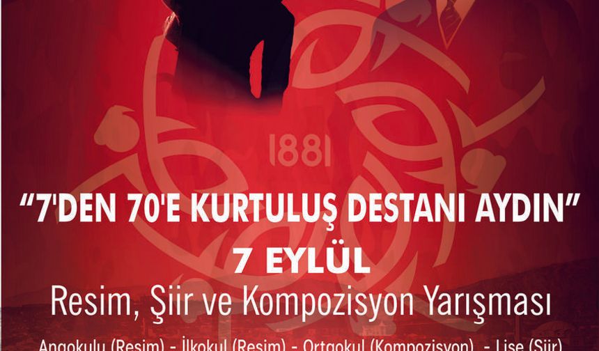 Büyükşehir'den 7 Eylül temalı ödüllü yarışma